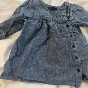 gap jean dress 6-12